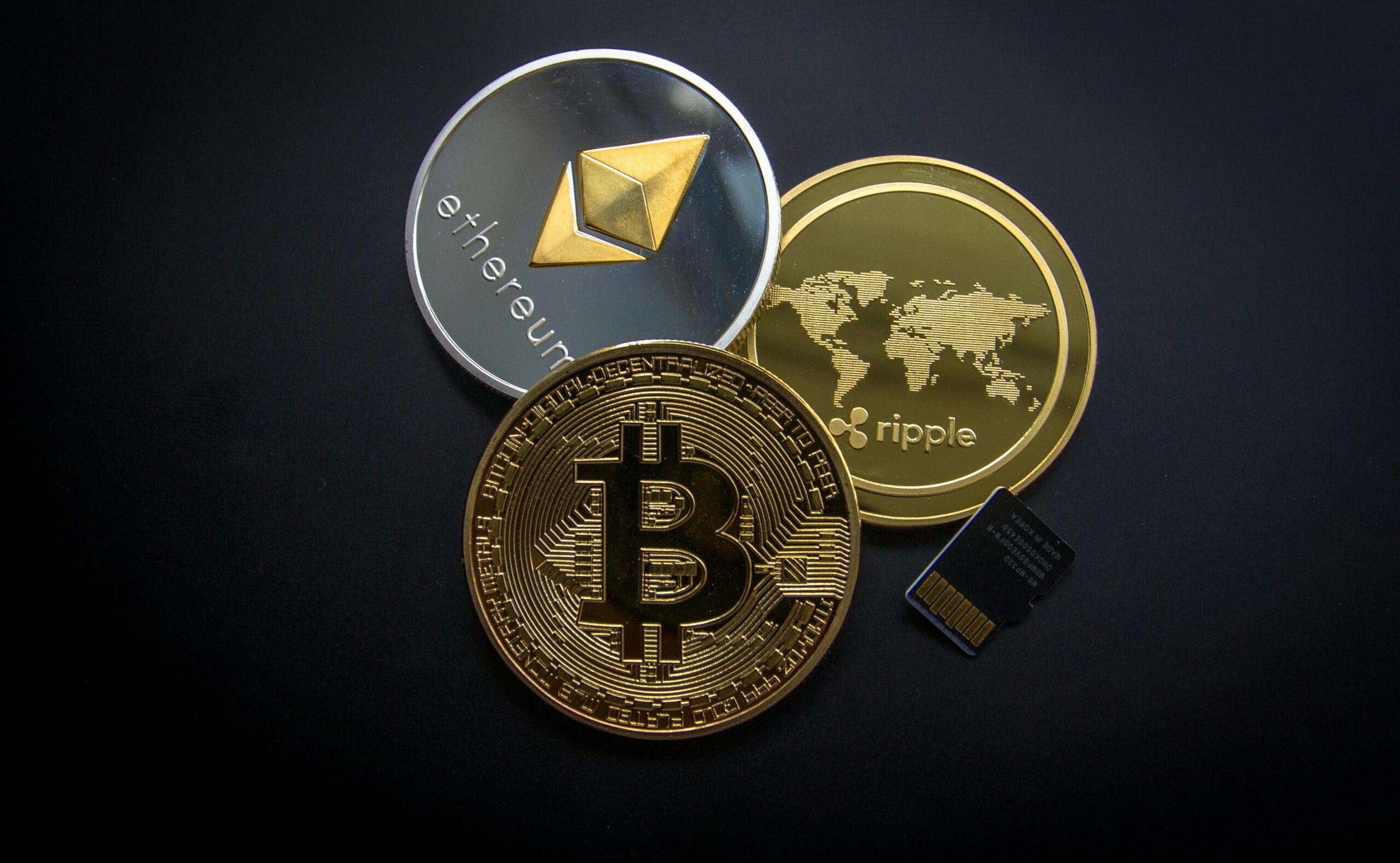 what is bitcoin? - a physical Bitcoin coin on a table